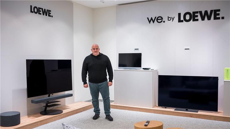 Wie sich der TV-Gerätehersteller Loewe neu aufstellt Aslan Khabliev übernahm Loewe 2019.