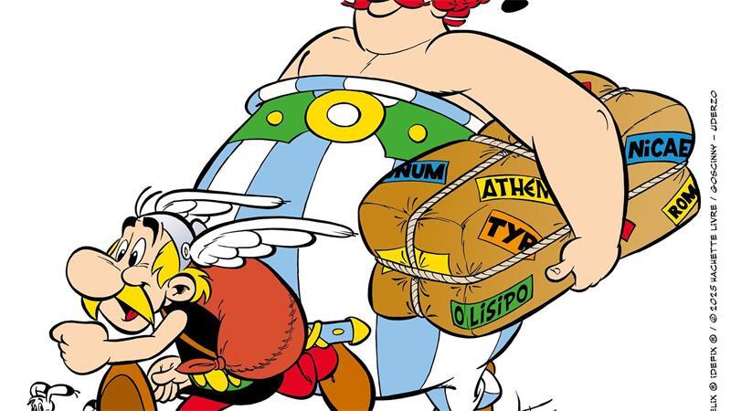 Asterix und Obelix kommen mit einem neuen Abenteuer nach Hamburg. (Symbolbild)