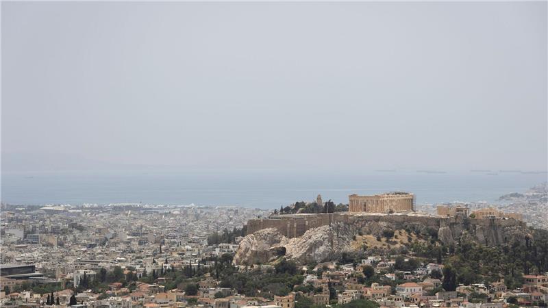 Mama Mercouri - Wie sich Europa die Kulturhauptstadt erfand Athen war 1985 die erste Kulturhauptstadt Europas - Blick auf die Akropolis vom Lycabettus-Hügel.