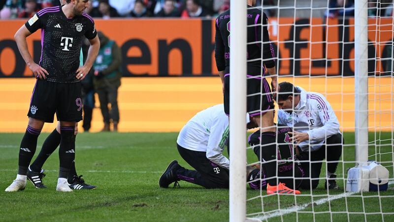 Innenbandriss: Coman fehlt den Bayern wochenlang Auch Bayern-Flügelspieler Kingsley Coman hat sich verletzt.