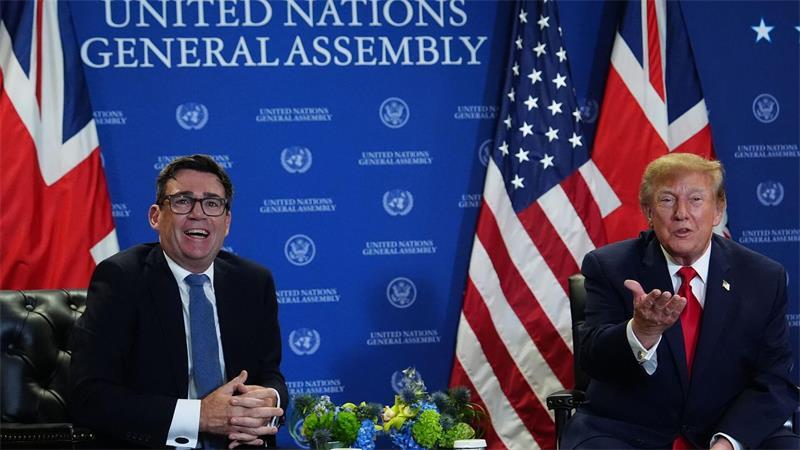 Labour-Parteitag: Andy Burnhams großer Auftritt Auch Donald Trump scheint überzeugt von Andy Burnham. (Archivbild)