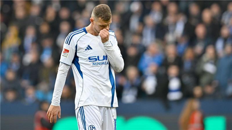Auch Edin Dzeko konnte die Schalker Niederlage nicht verhindern.