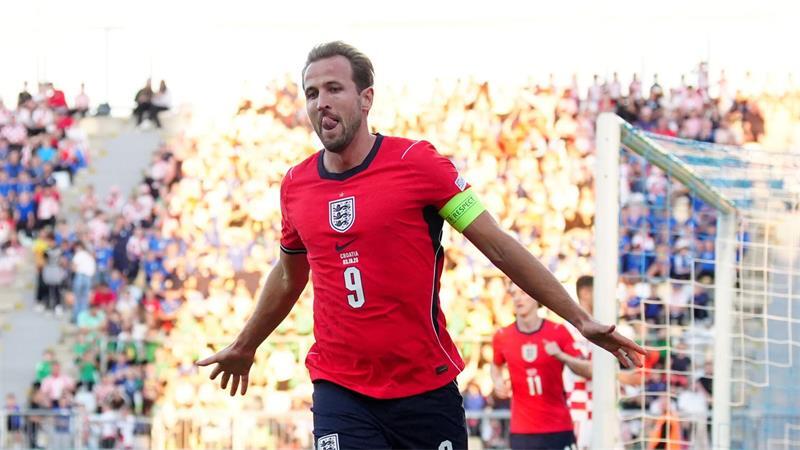 Auch Harry Kane trifft in Rijeka.