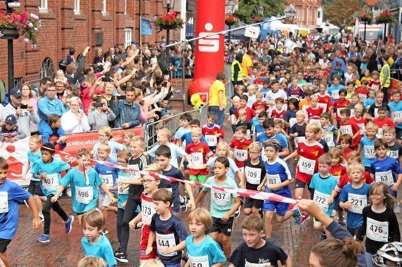 Auch Kinder können beim 19. Altstadtlauf in Buxtehude starten. Archivfoto: Tageblatt