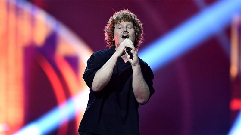 Auch Michael Schulte wird die Show mit Liedern ergänzen. (Archivbild)