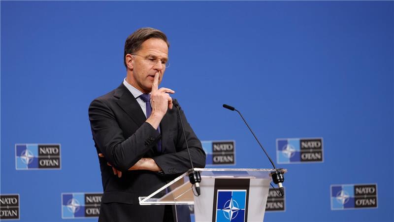 Auch Nato-Generalsekretär Mark Rutte äußerte sich am Abend erstmals nach den Ankündigungen Trumps zum Konflikt um die Arktisinsel. (Archivbild)