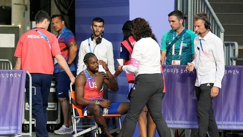 Corona-Sorgen vor Paralympics: „Man braucht auch Glück“ Auch US-Sprinter Noah Lyles hatte in Paris mit einer Corona-Infektion zu kämpfen.