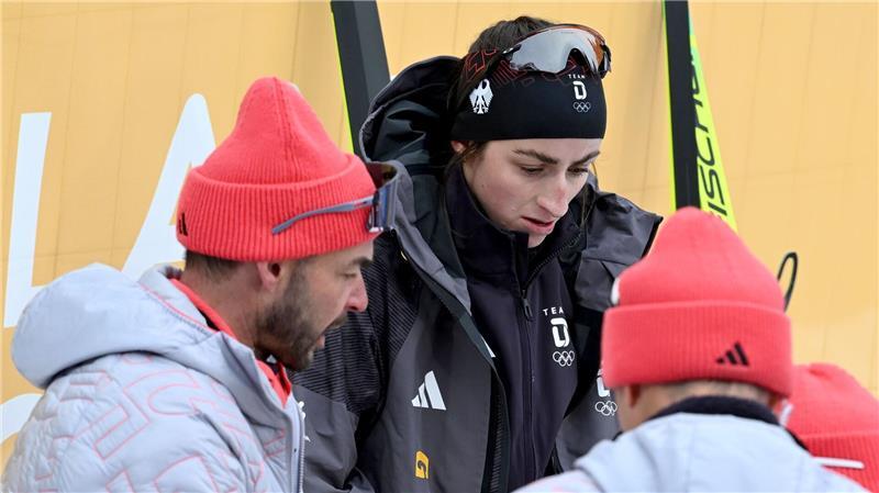 Auch Vanessa Voigt sieht man die Enttäuschung an. 