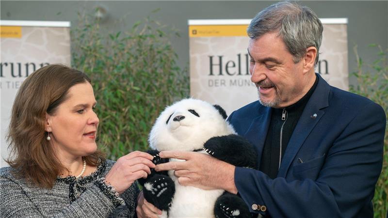 Auch Verena Dietl, Münchens Dritte Bürgermeisterin, freut sich auf die Pandabären und hofft auf klingelnde Kassen.