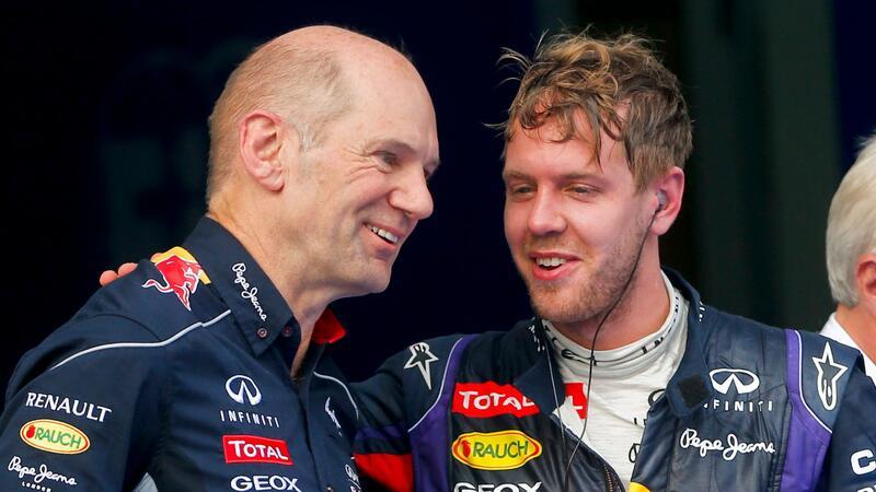 Auch Vettel wusste, wem er viel zu verdanken hatte.