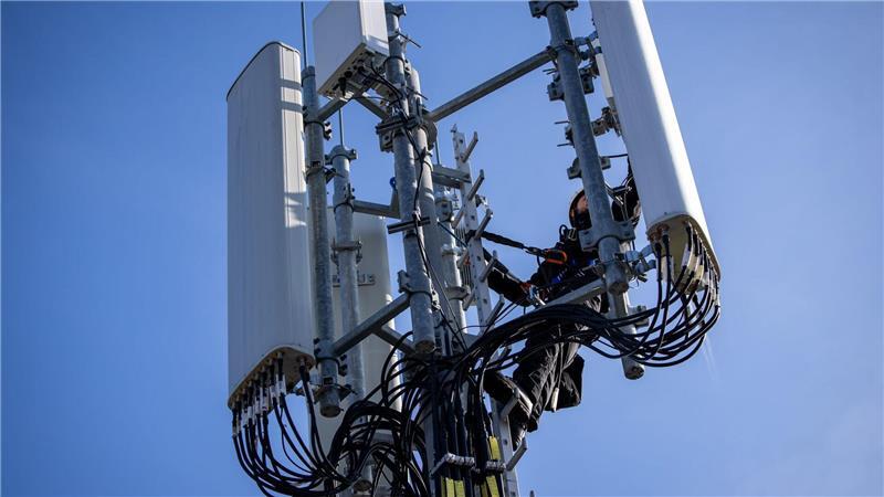 Neue 5G-Station: Vodafone beseitigt ein Funkloch in Nottensdorf Auch Vodafone baut sein Netz im Kreis Stade aus.