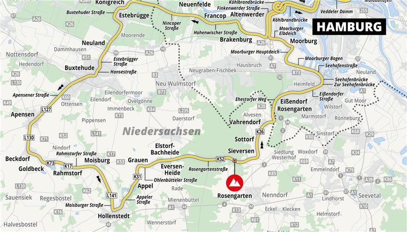 Auch das Amateur-Rennen über 110 Kilometer verläuft durch den Kreis Stade.