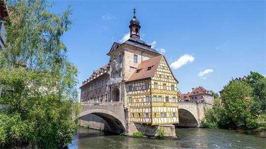 Auch das Bamberger Rathaus wird am Denkmaltag geöffnet. (Archivbild)