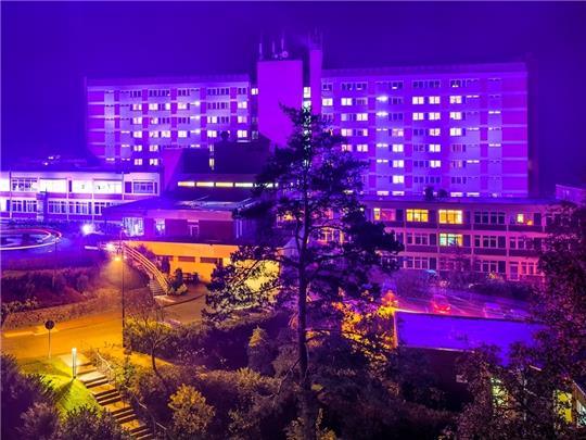 Auch das Elbe Klinikum Stade ist am Dienstag vom Streik der Ärzte betroffen. Foto: Elsen