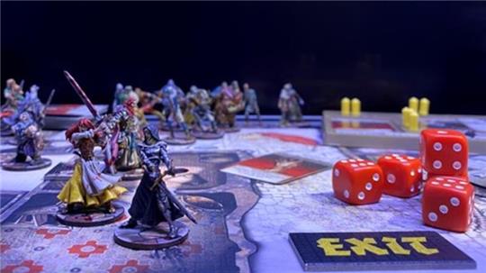 Auch das Spiel „Zombicide“ wird bei den Spieleabenden in den Räumen des Heimatmuseums in Stade gespielt.