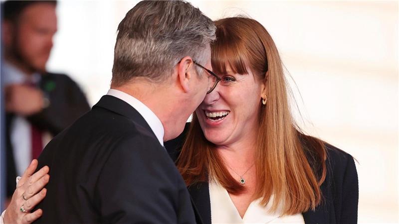 Auch das Verhältnis zwischen Premier Keir Starmer (links) und seiner Ex-Stellvertreterin Angela Rayner war einmal besser. (Archivfoto)