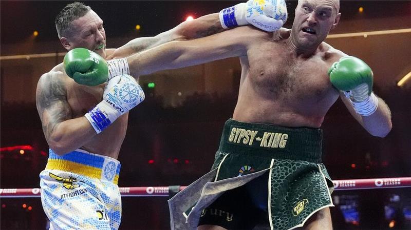 Nicht nur Fußball-WM: Saudi-Arabiens Aufstieg zur Sportmacht Auch das zweite WM-Duell der Schwergewichtsboxer Oleksandr Ussyk und Tyson Fury findet in Riad statt