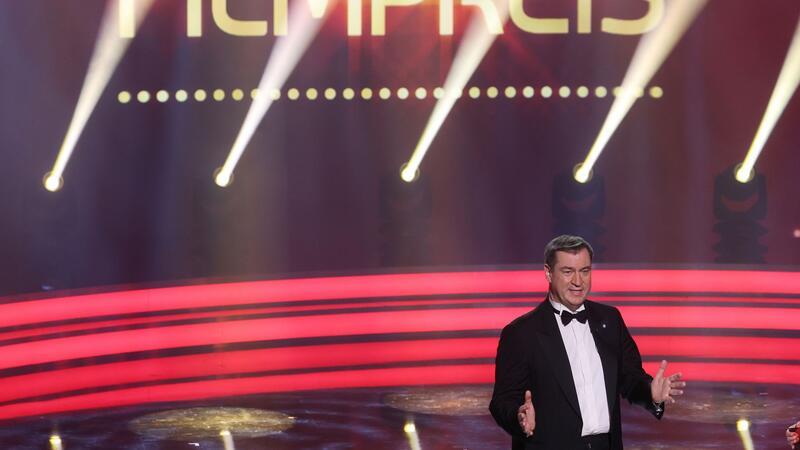 Auch der Bayerische Ministerpräsident Markus Söder (CSU) ist zur Preisverleihung gekommen.