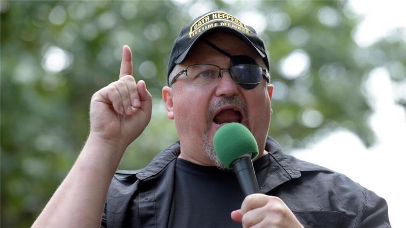 Trumps triumphierende Straftäter und Zweifel am Rechtssystem Auch der Gründer der „Oath Keepers“, Stewart Rhodes, wurde nach dem Angriff zu einer langen Haftstrafe verurteilt. (Archivbild)