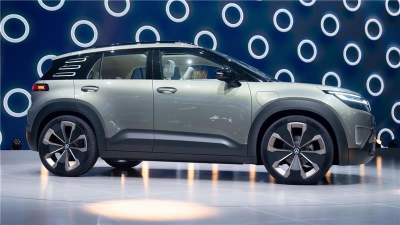 Auch der VW ID. Cross wir vorerst nur als Studie gezeigt.