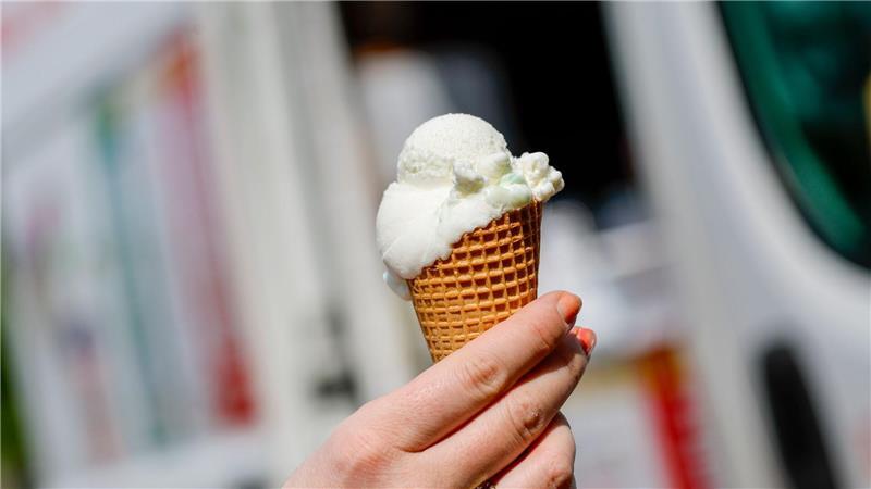 Auch die Eisdielen-Betreiber dürften sich über die Sonne gefreut haben.
