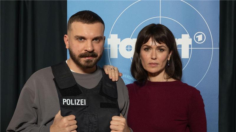 „Tatort“ Frankfurt: Tödlicher Hochhausbrand wirft Fragen auf Auch die Schauspieler Foroutan und Hasanovic sind schon lange ein eingespieltes Team. (Archivbild)