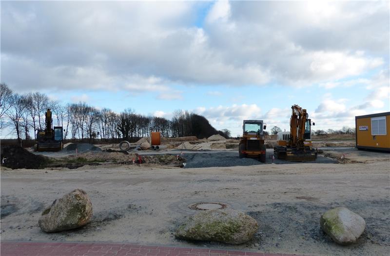 Auch für den zweiten Bauabschnitt bei der Porta-Coeli-Schule deutet sich reges Kaufinteresse an. Foto Eidtmann