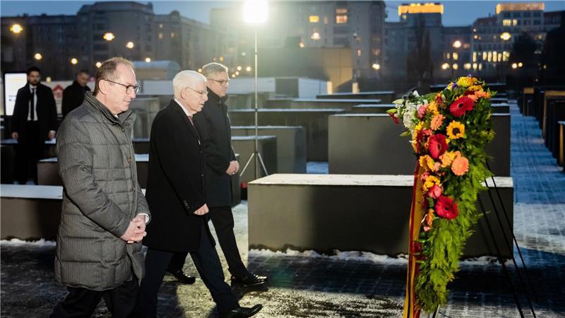 Auch in Deutschland wurde der Opfer des NS-Terrors gedacht.