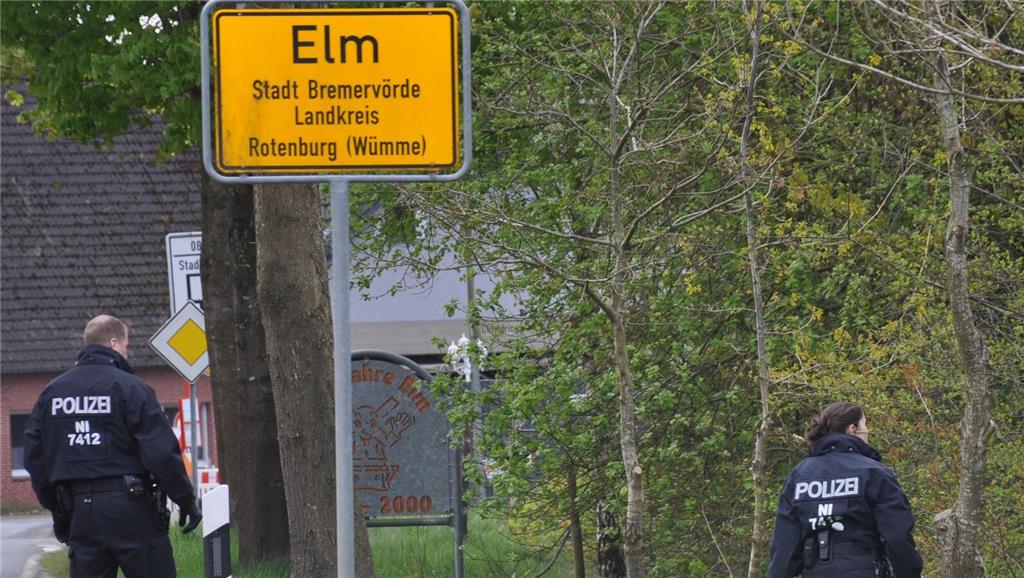 Auch in Elm suchen die Einsatzkräfte nach Arian