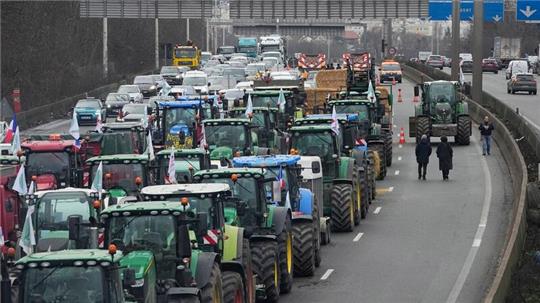 Auch in Frankreich protestieren die Landwirte gegen hohe Umweltauflagen.