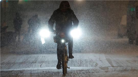 Auch in Lille fahren die Busse am Morgen nicht.