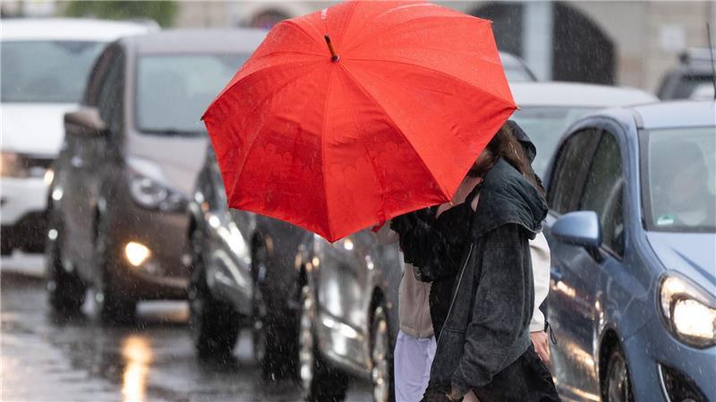 Auch in Sachsen gab es starke Regenfälle. (Archivfoto)