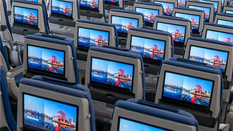 Auch in der Eco-Klasse ändert sich an Bord von Lufthansa-Jets einiges. 