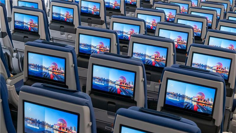 Lufthansa wittert neben Risiken auch Chancen aus Nahostkrise Auch in der Economy-Class bringt die neue Allegris-Kabine Innovationen für die Passagiere.