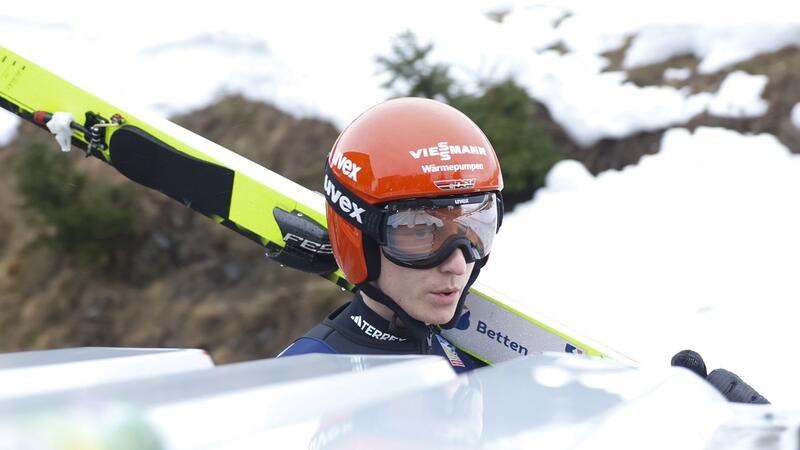 Skispringer Geiger zur Stimmung bei WM: „Luft nach oben“ Auch sportlich hätte es für Karl Geiger bisher besser laufen können.
