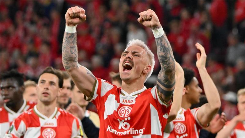 Auf Halbfinal-Kurs in der Conference League: Phillip Tietz und Mainz 05.