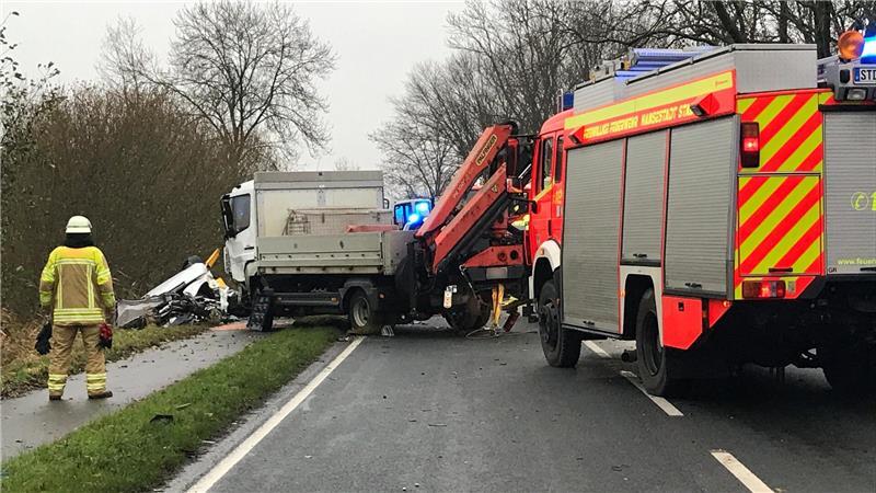 Auf Höhe Grauerort sind am Freitag zwei Fahrzeuge kollidiert.