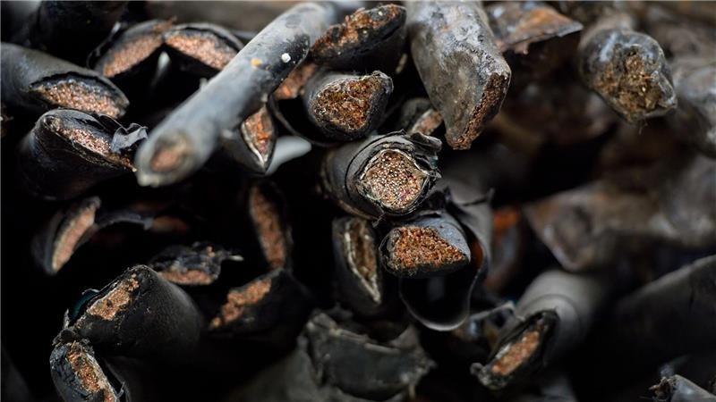 Auf Kupferkabel hatten es die Täter bei Möhnsen abgesehen (Archivbild).