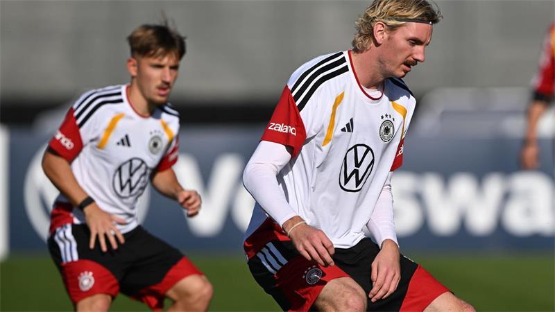 Auf Lennart Karl und Nick Woltemade ruhen Offensivhoffnungen bei der Nationalmannschaft. 