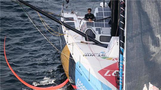Auf Solo-Weltumsegelung: Boris Herrmann in der „Malizia-SeaExplorer“.