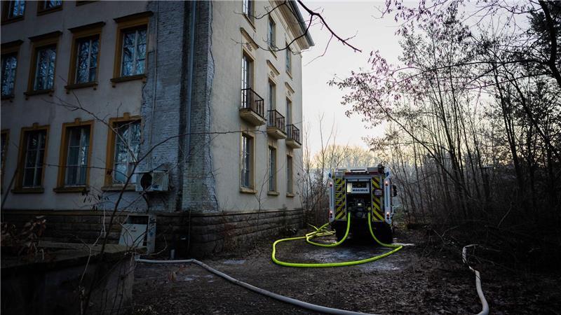 Auf dem Bogensee-Areal ist ein Brand ausgebrochen. 