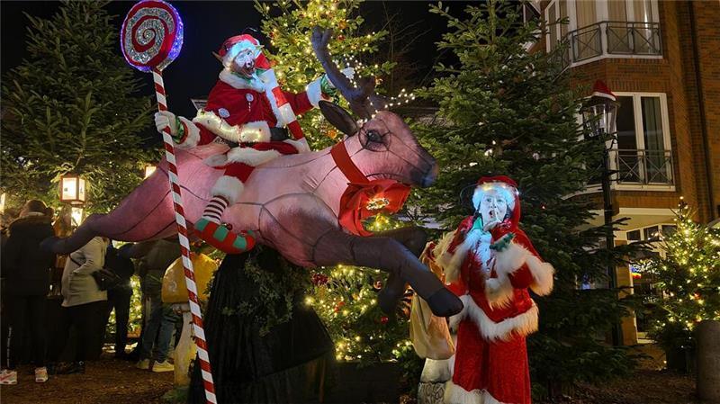 Auf dem Buxtehuder Wintermärchen gibt es viel zu entdecken.