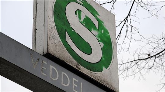 Auf dem S-Bahnhof Veddel war es zu einem Streit gekommen. (Symbolbild)