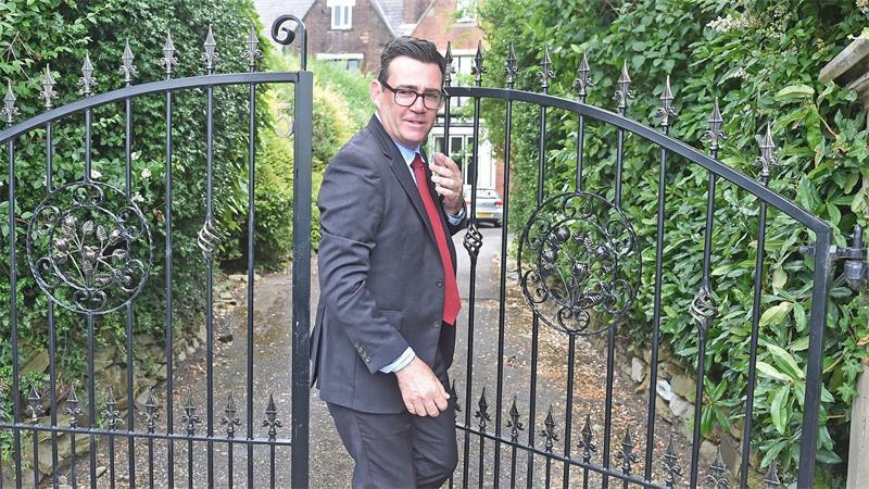 Auf dem Weg in die Downing Street: Andy Burnham. (Archivbild)