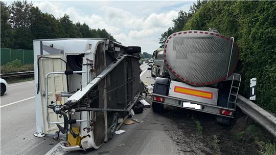 Auf der A27 kam es zu einem Unfall. 