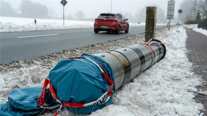 Auf der B3 in Mienenbüttel kann nicht mehr geblitzt werden - die Säule ist kaputt.