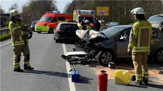 Auf der B73 in Stade hat es gekracht.