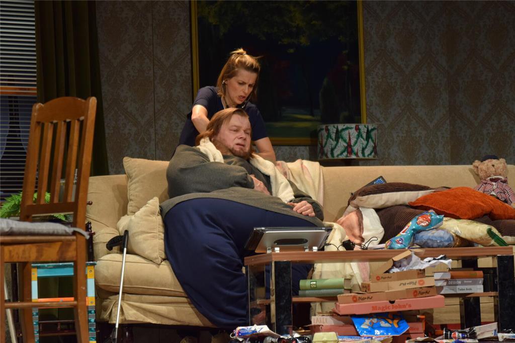 Auf der Bühne verbringt der verwandelte Torsten Münchow die meiste Zeit im Sitze...