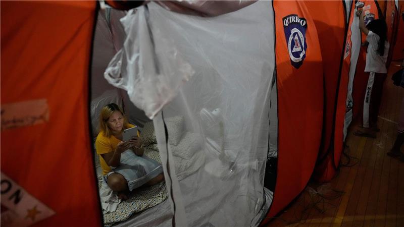 Auf der Flucht vor Supertaifun „Fung-Wong“ mussten mehr als eine Million Menschen ihre Häuser verlassen.