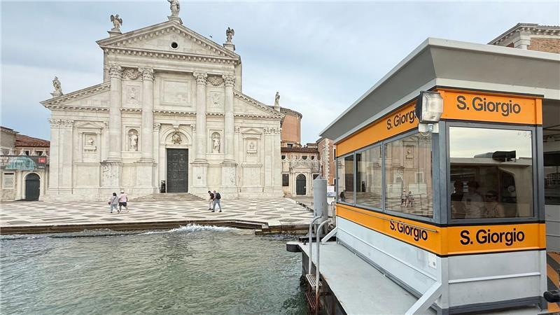 Venedig vor Bezos-Jawort im Ausnahmezustand Auf der Insel San Giorgio soll die Trauung stattfinden.
